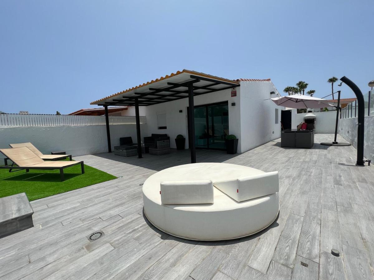 Agradable Bungalow Con Piscina Playa del Inglés Eksteriør billede